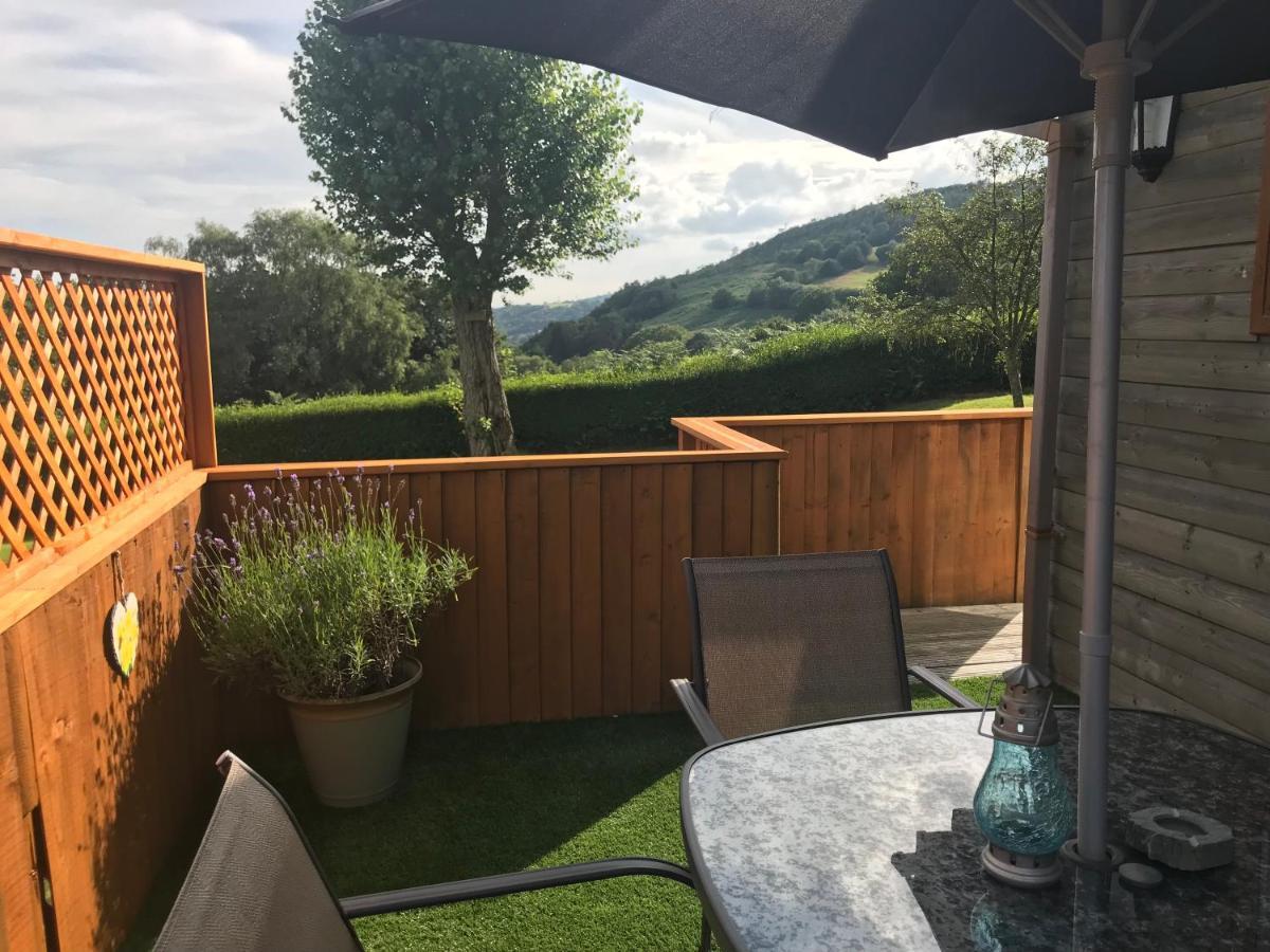 Swansea Log Cabin Pontardawe Eksteriør billede