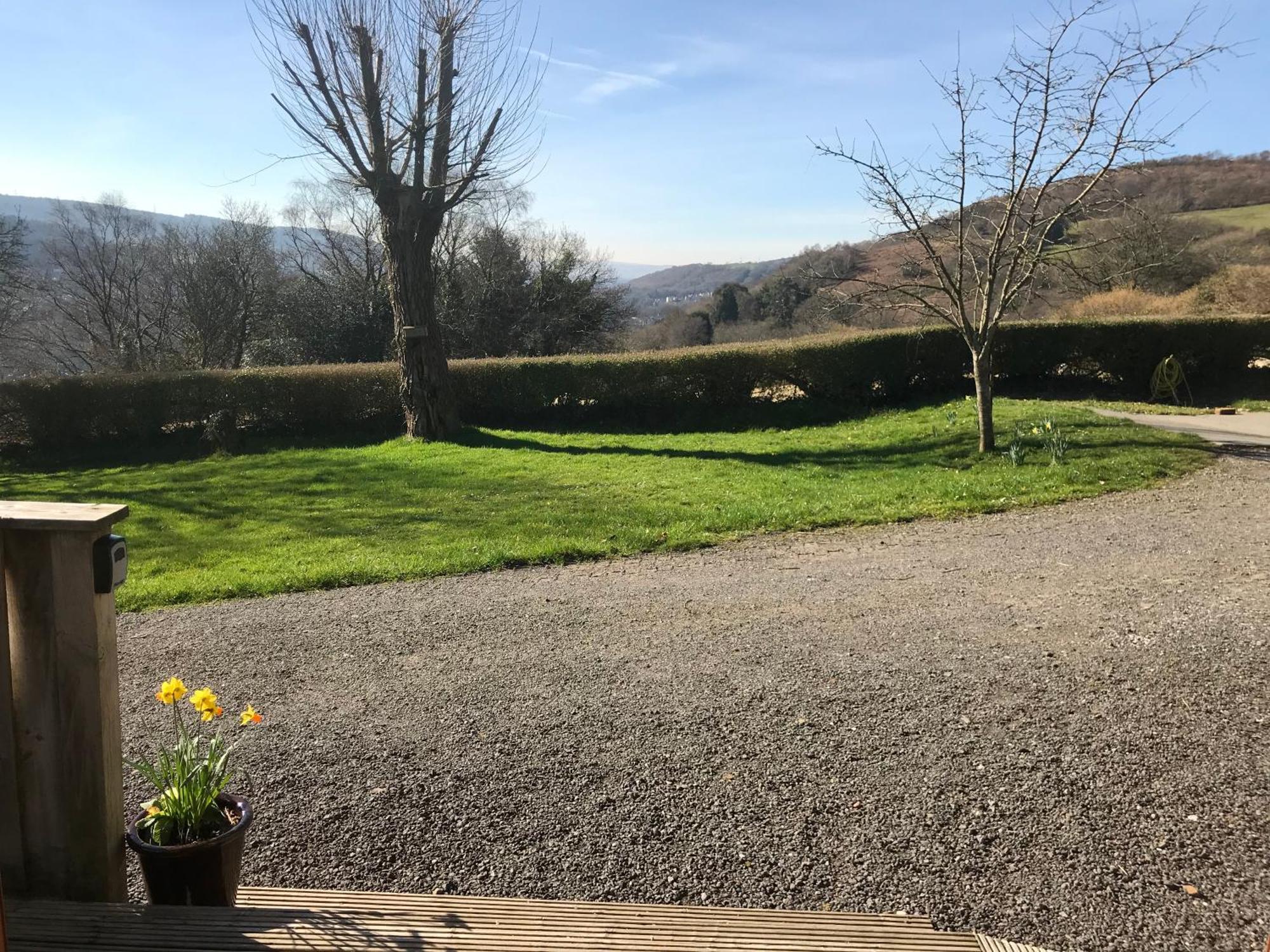Swansea Log Cabin Pontardawe Eksteriør billede